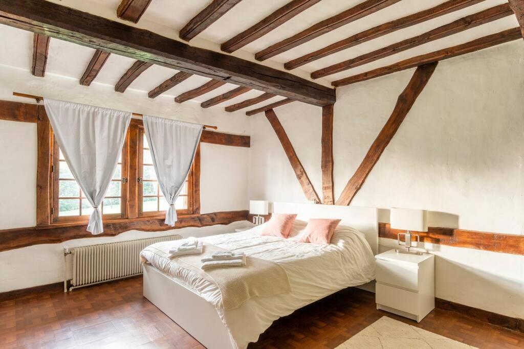 Dream 6-Bedroom Villa With Private Tennis Court Le Tilleul Kültér fotó