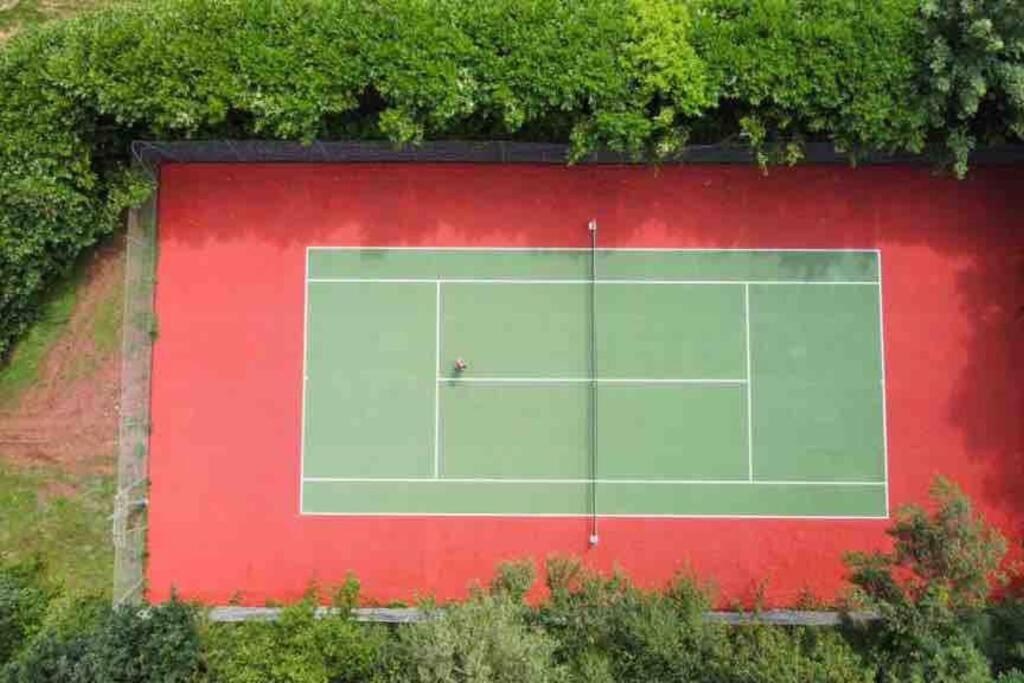 Dream 6-Bedroom Villa With Private Tennis Court Le Tilleul Kültér fotó
